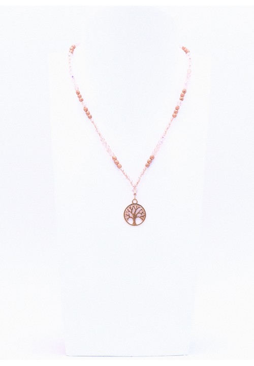 Rosegold Halskette mit Lebensbaum Rosegold Halskette mit Lebensbaum
