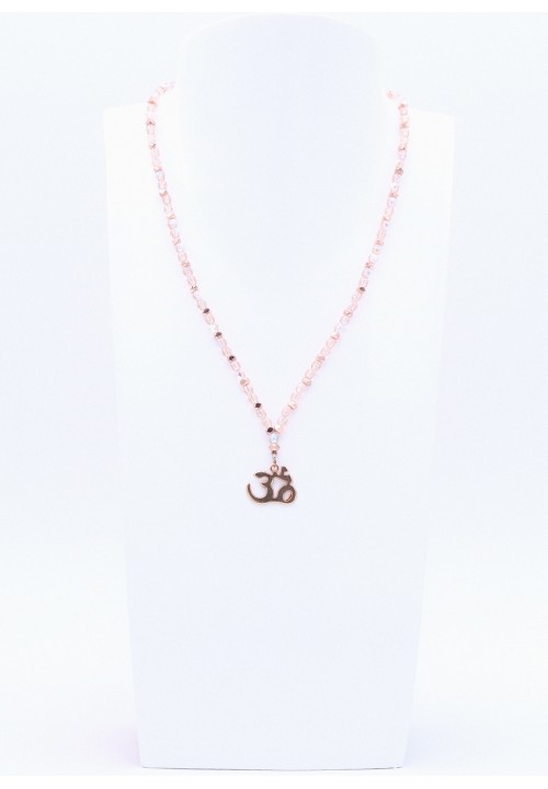 OM Glasschliffperlen Kette in Rosegold OM Glasschliffperlen Kette in Rosegold